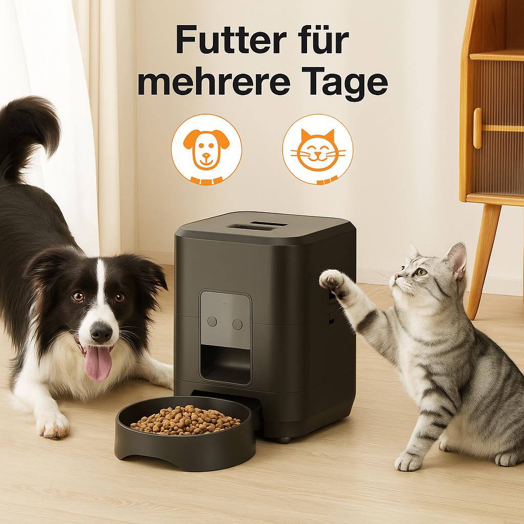 Smart Futterautomat für Katze & Hund