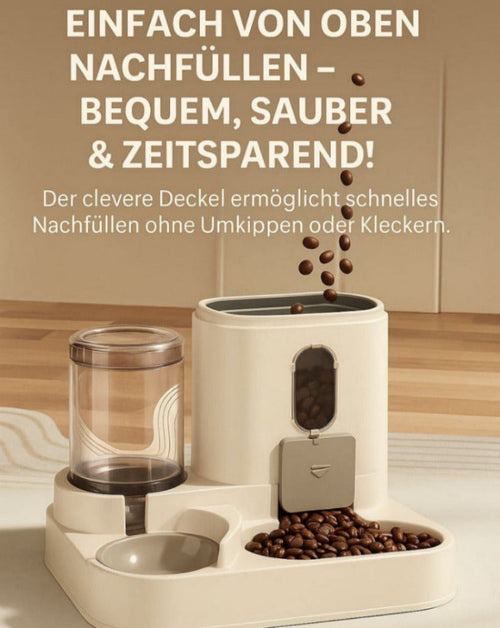 2-in-1 Futter- & Wasserspender