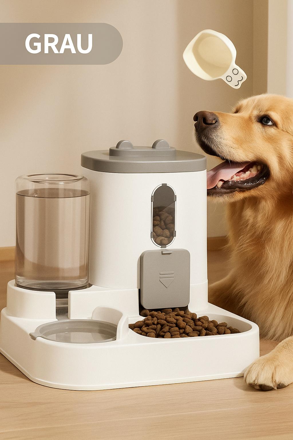 2-in-1 Futter- & Wasserspender