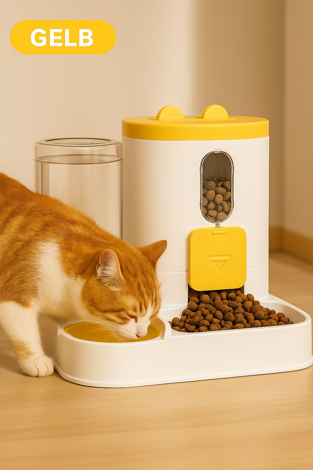 2-in-1 Futter- & Wasserspender