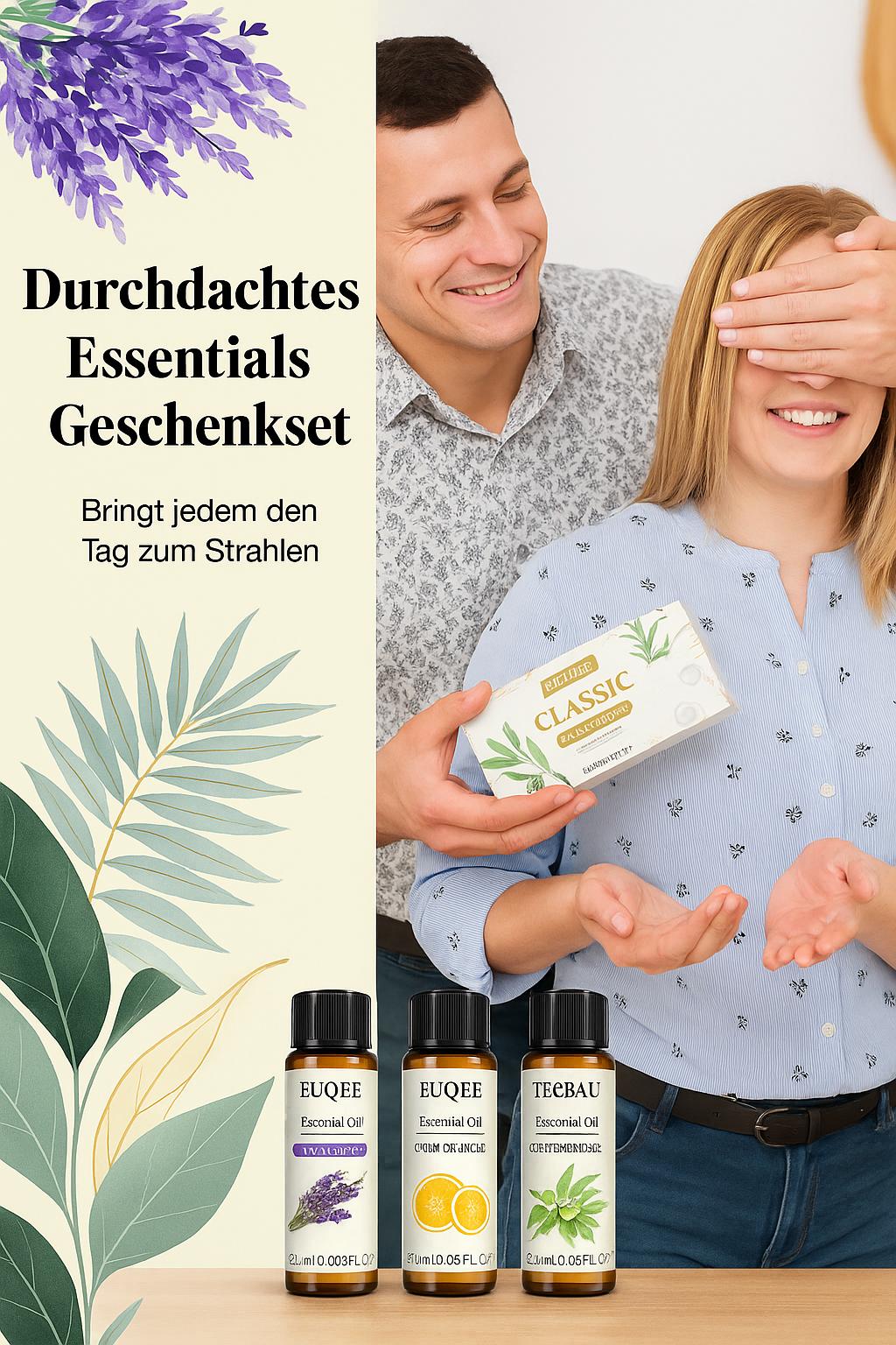 Premium 6er-Set ätherische Öle