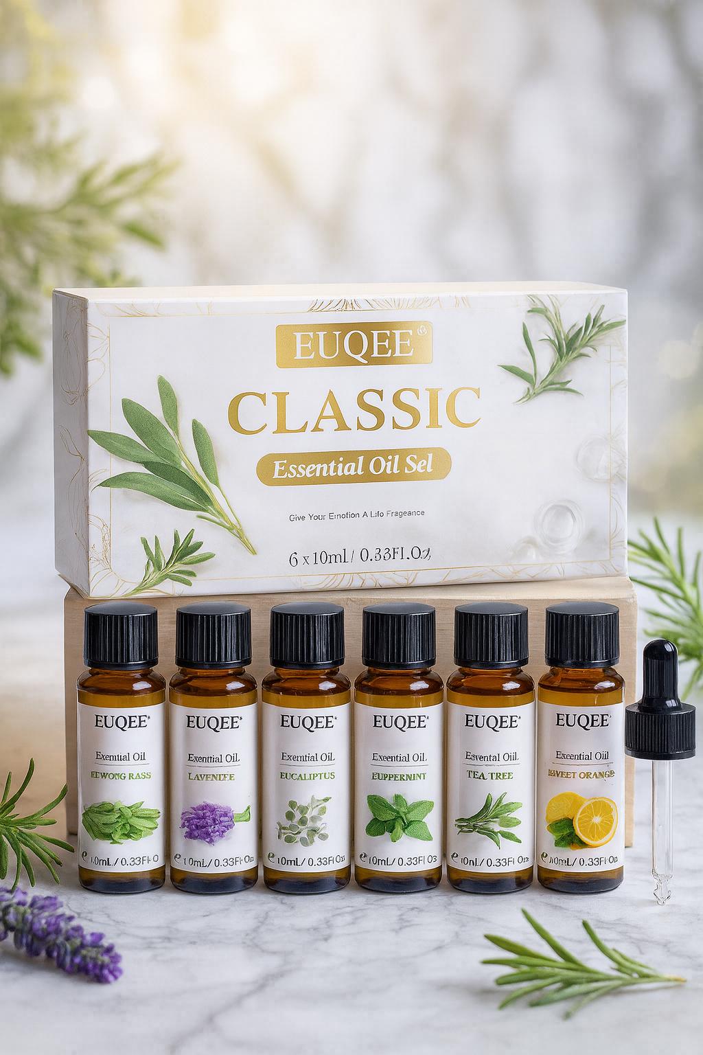 Premium 6er-Set ätherische Öle